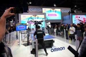 Omron CES Booth