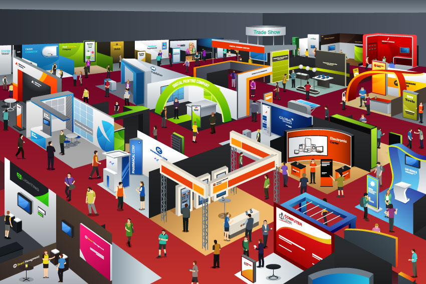 Trade Show Floor Animated