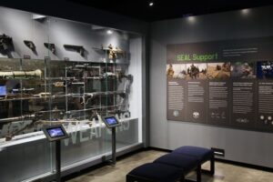 National Navy UDT-Seal Museum, Fort Pierce Florida, Weapons Display