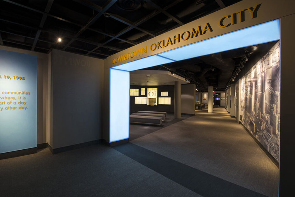 Oklahoma City National Memorial & Museum, Oklahoma City Oklahoma, Downtown Oklahoma City Hall Entrance