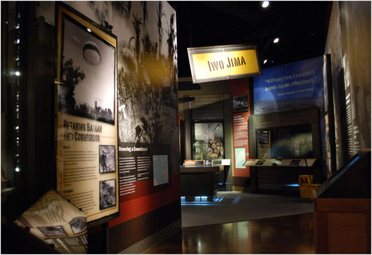 National Museum of the Pacific War, George H.W. Bush Gallery, Fredericksburg Texas, Iwo Jima Room