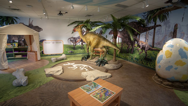 Dr. Sarah Jandruko Academy for Early Learners, Mansfield Texas, Experiential Education, Prehistoric Dinosaur Classroom