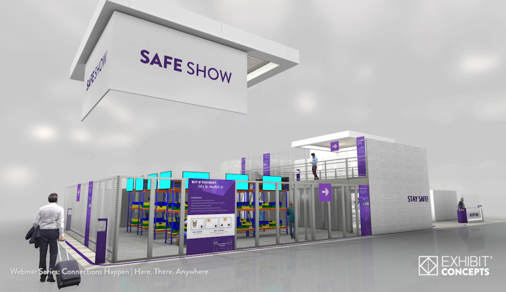 Safe Trade Show Booth
