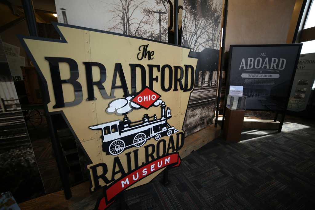 Portfolio Bradford Ohio Railroad Museum Exhibit Concepts Inc.