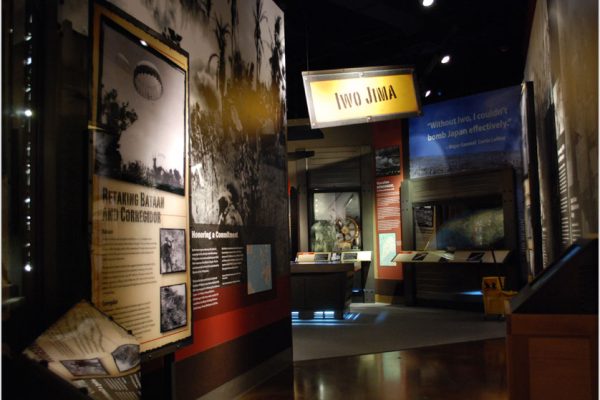 National Museum of the Pacific War, George H.W. Bush Gallery, Fredericksburg Texas, Iwo Jima Room